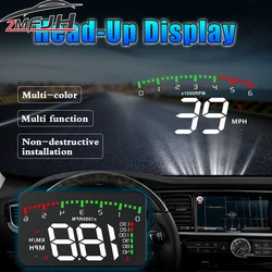 AD A900 pantalla frontal OBD2 con velocímetro y tacómetro para coche
