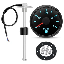 Sensor nivel combustible 0-190Ω 52mm universal