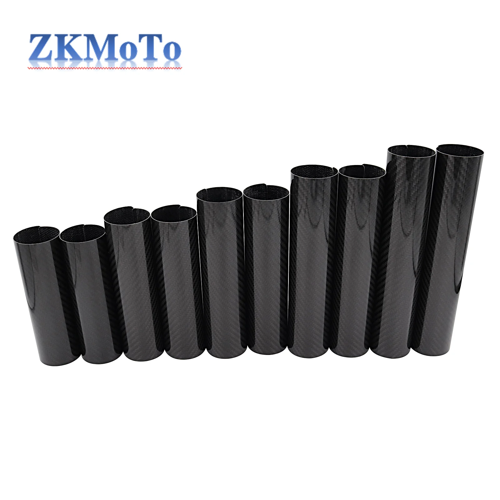 Protector dirección fibra carbono KTM EXC SX SXF – 160-260mm - imagen 3