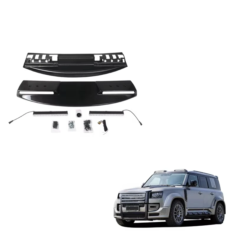 Lámpara de techo doble carbono para Land Rover Defender 110 2020+