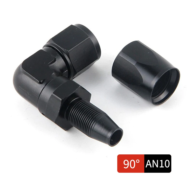 Adaptador AN de manguera para enfriador de aceite forjado, codo - imagen 5