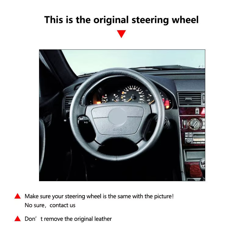 Funda de volante de microfibra Mercedes-Benz W202/W210/C140 - imagen 5