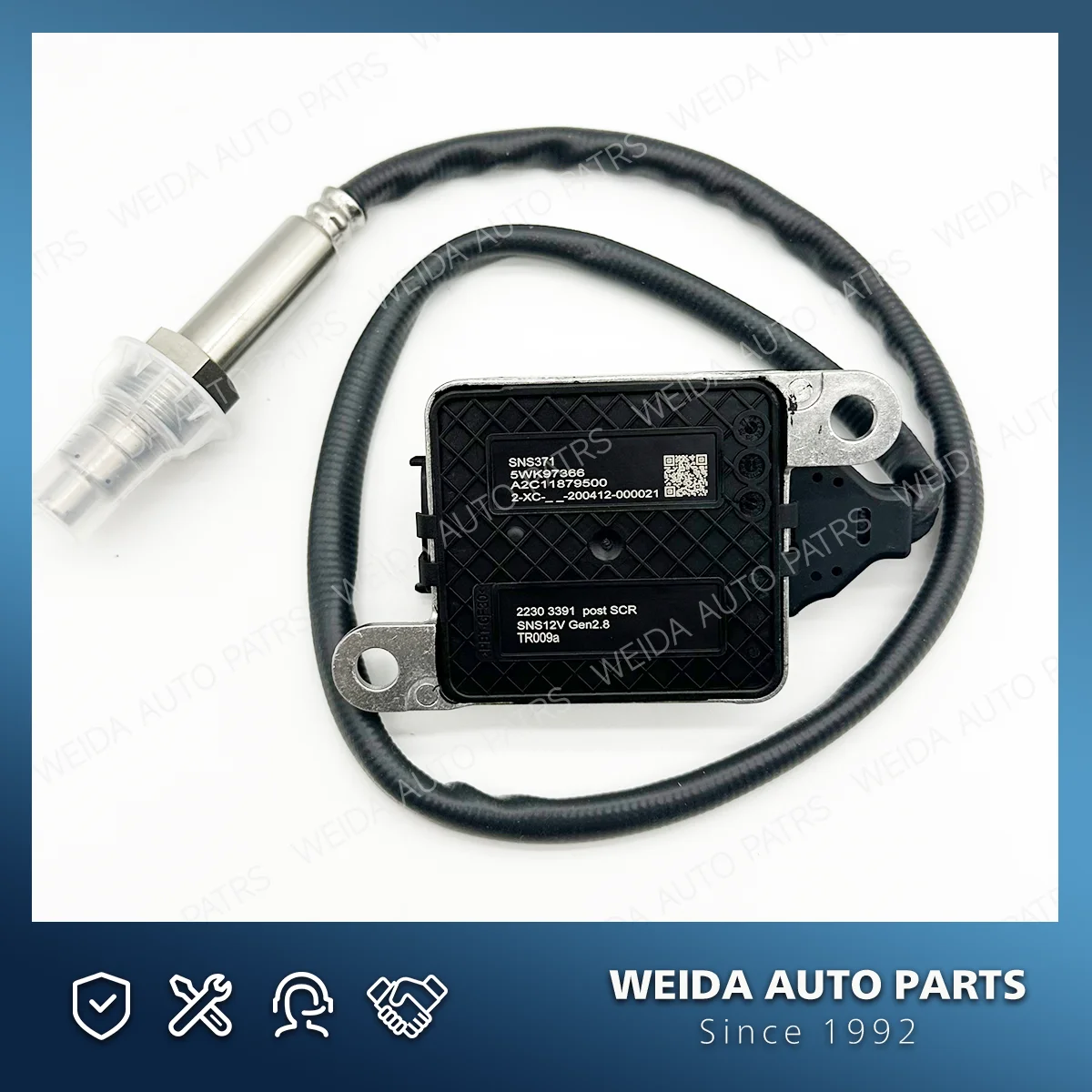 5WK97366 22303391   12VOriginal nuevo Sensor de oxígeno y nitrógeno Sensor Nox para camión Volvo C70 VN VNL VNM VHD VT MACK MP7 MP8 D11 D13 D - imagen 2