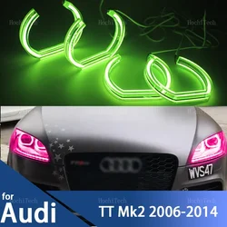Anillos Ojos de Ángel LED RGB con APP para Audi TT Mk2