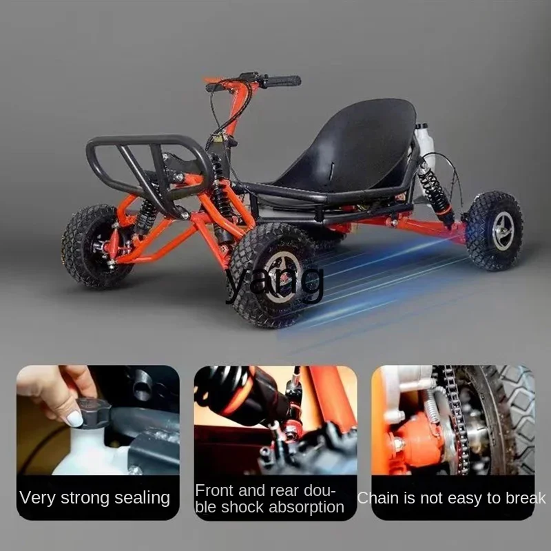 YJQ Kart todoterreno de gasolina para adultos, rally y derrapes - imagen 5