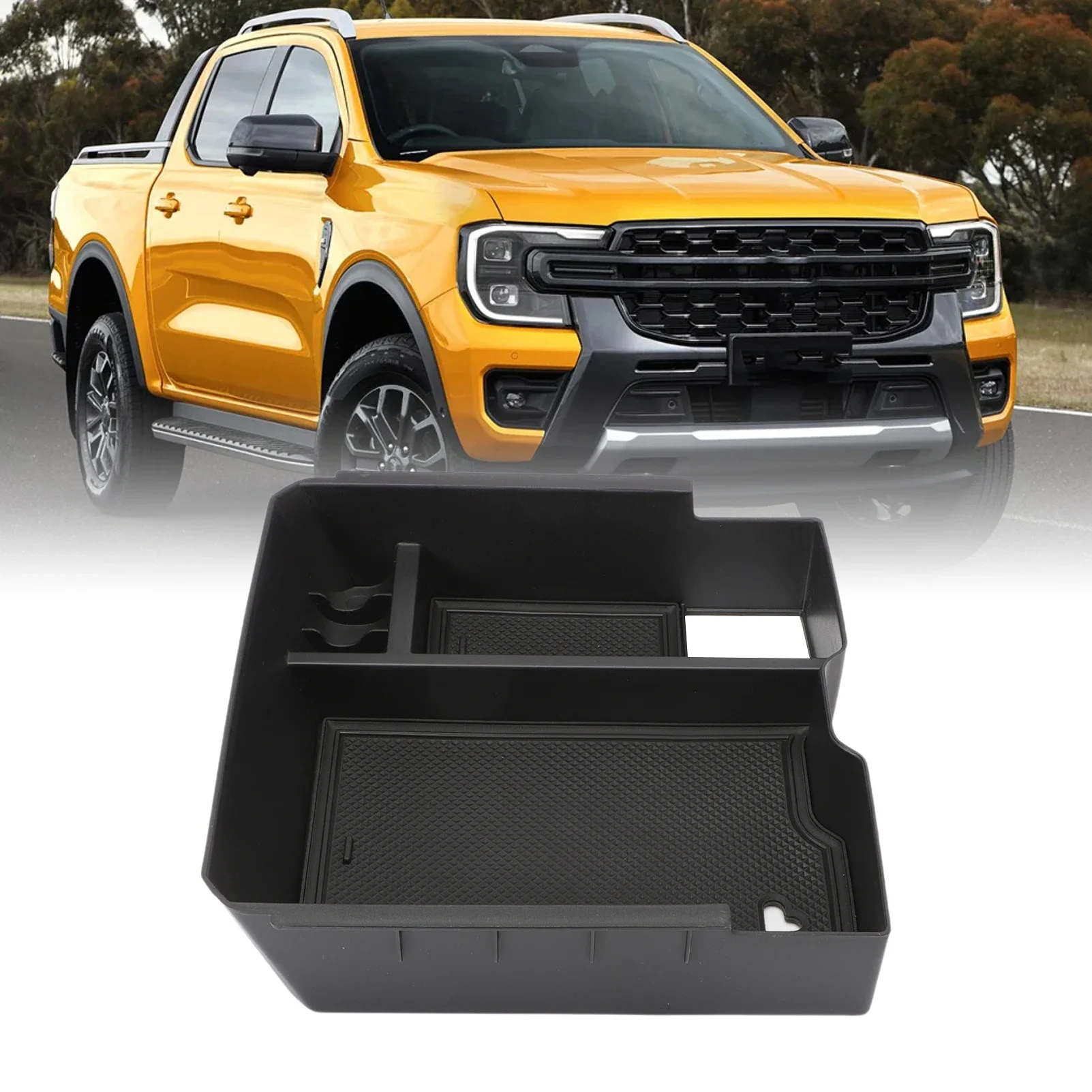 Organizador de consola central para Ford Ranger T9 2023-2025 - imagen 2