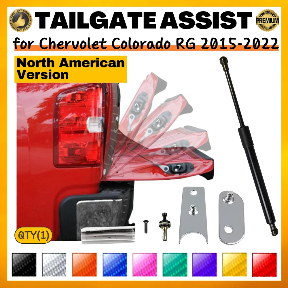 Amortiguador para portón trasero Chevrolet Colorado 2015-2022