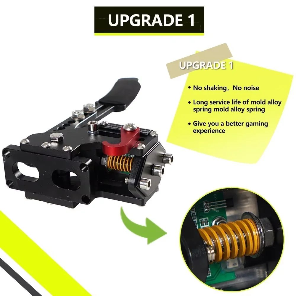 Freno de mano USB HB-1009 para simulador G25-G29 y T300/T500 - imagen 3