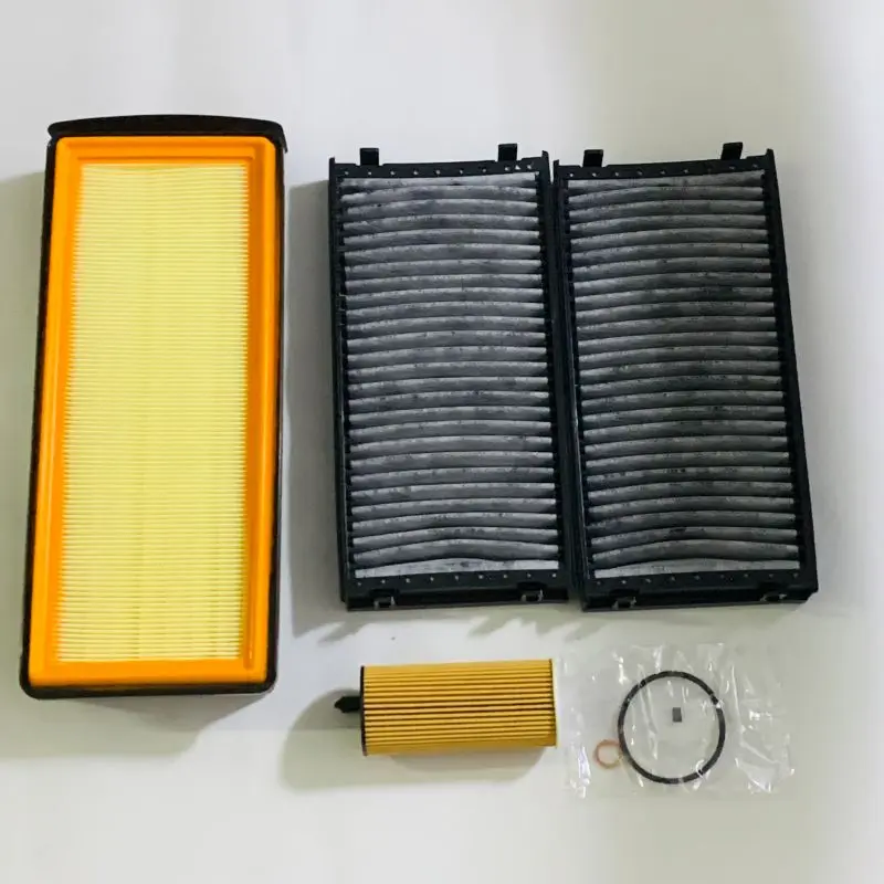 Kit filtros aceite y habitáculo BMW X5 X6 F15 F16 30d 40d 2013-2018