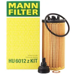 MANN-FILTER HU 6012 z KIT filtro de aceite para BMW y MINI