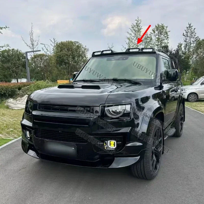 Alerón techo Land Rover Defender 2020+ difusor trasero y luz LED - imagen 2