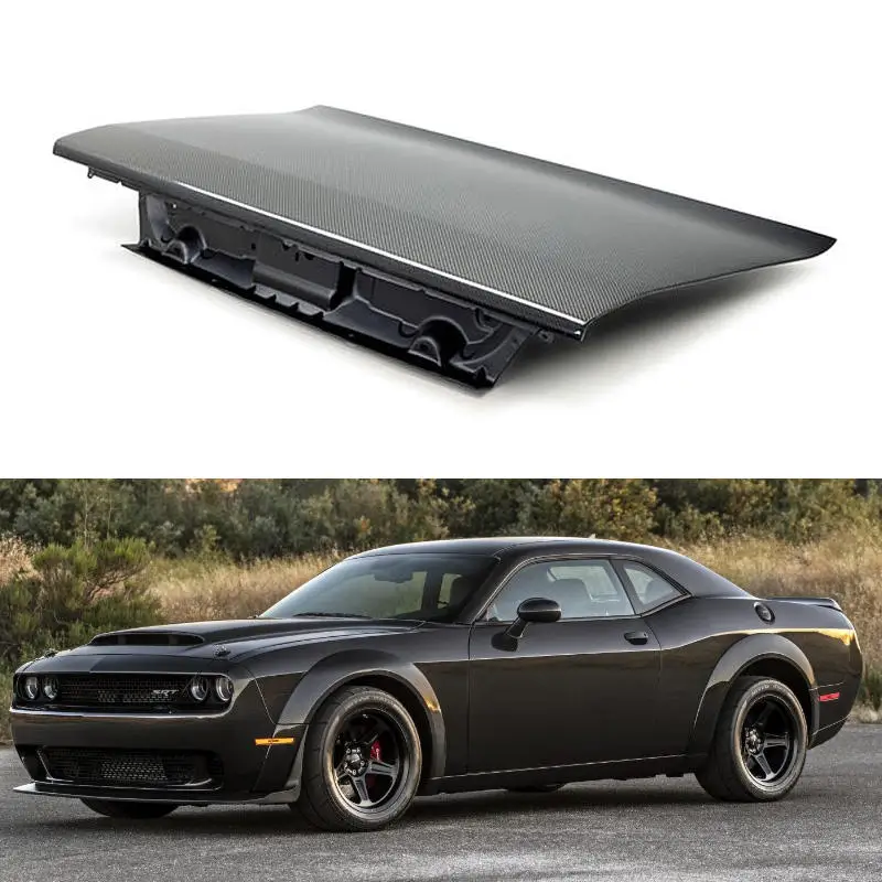 Alerón trasero de fibra de carbono estilo OEM para Dodge Charger