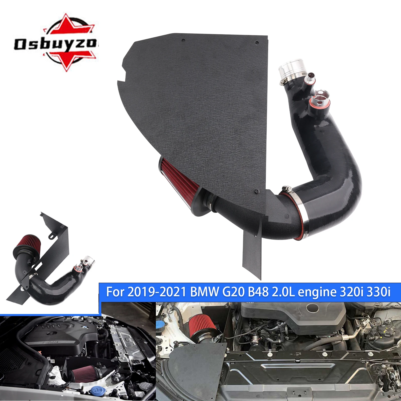Kit admisión aire frío BMW 320I 330I G20 G21 B48 2.0T - imagen 4