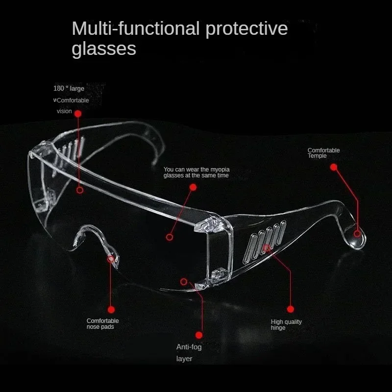 Gafas de seguridad transparentes para protección ocular