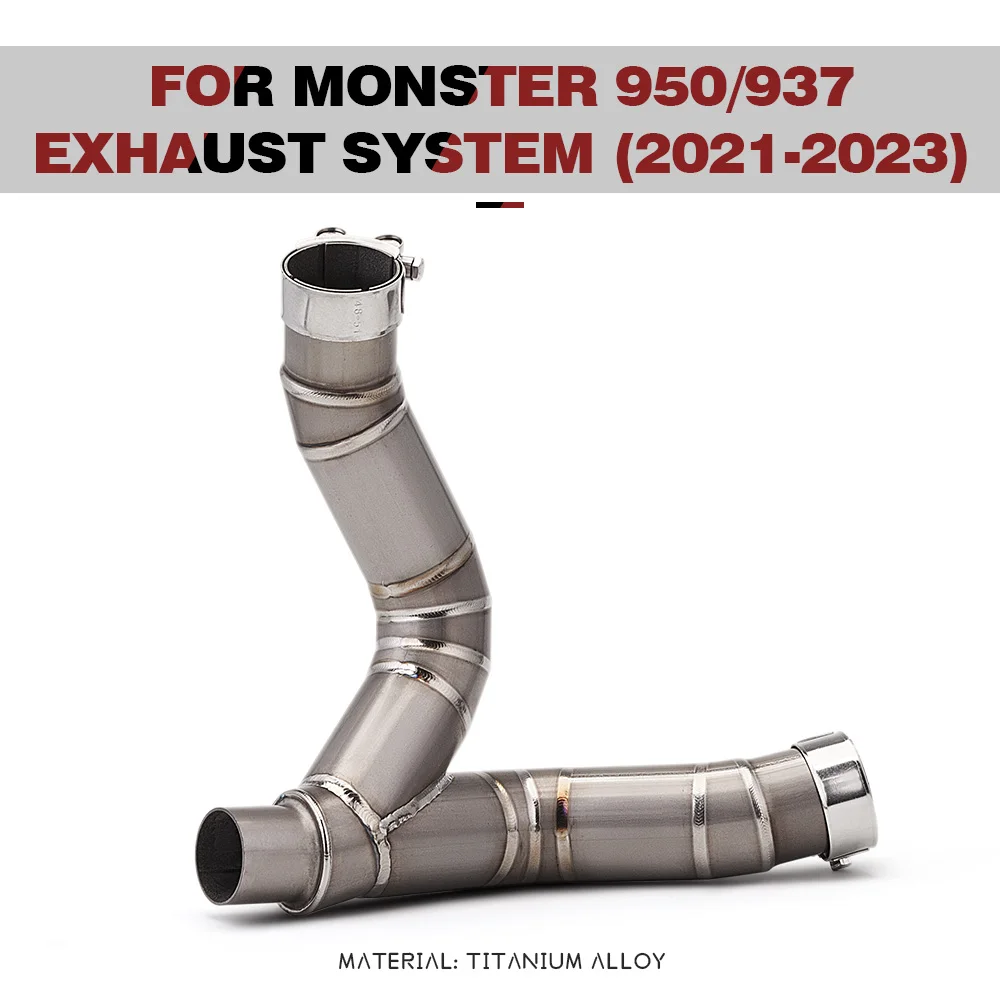 Escape Monster 950 937 2021-2023 Titanio Slip-On