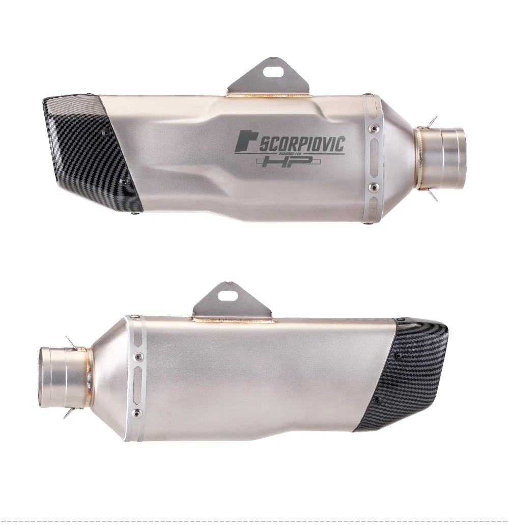 Escape moto BMW F 750/850 GS 2018-2021 con tubo de enlace - imagen 3