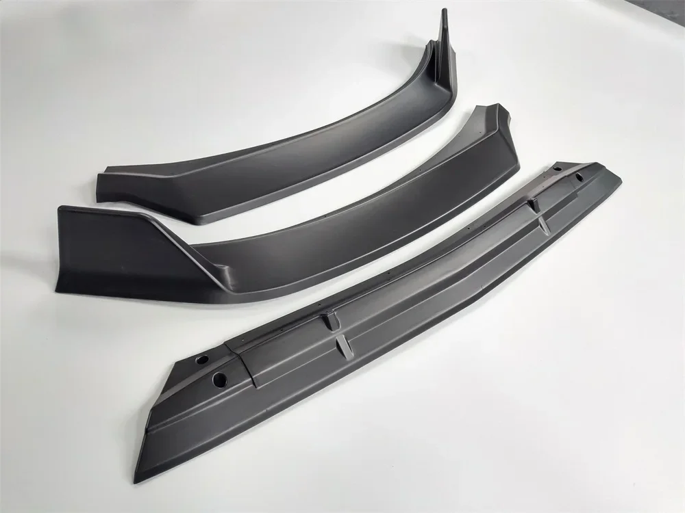 Labio delantero para paragolpes Buick GL8 2017-2020 negro brillo - imagen 4