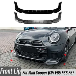 Splitter delantero negro para Mini Cooper JCW F65/F66/F67