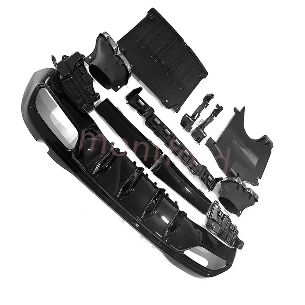 Difusor trasero Mercedes-Benz Clase C W206 C200-C280 a C63 AMG - imagen 5