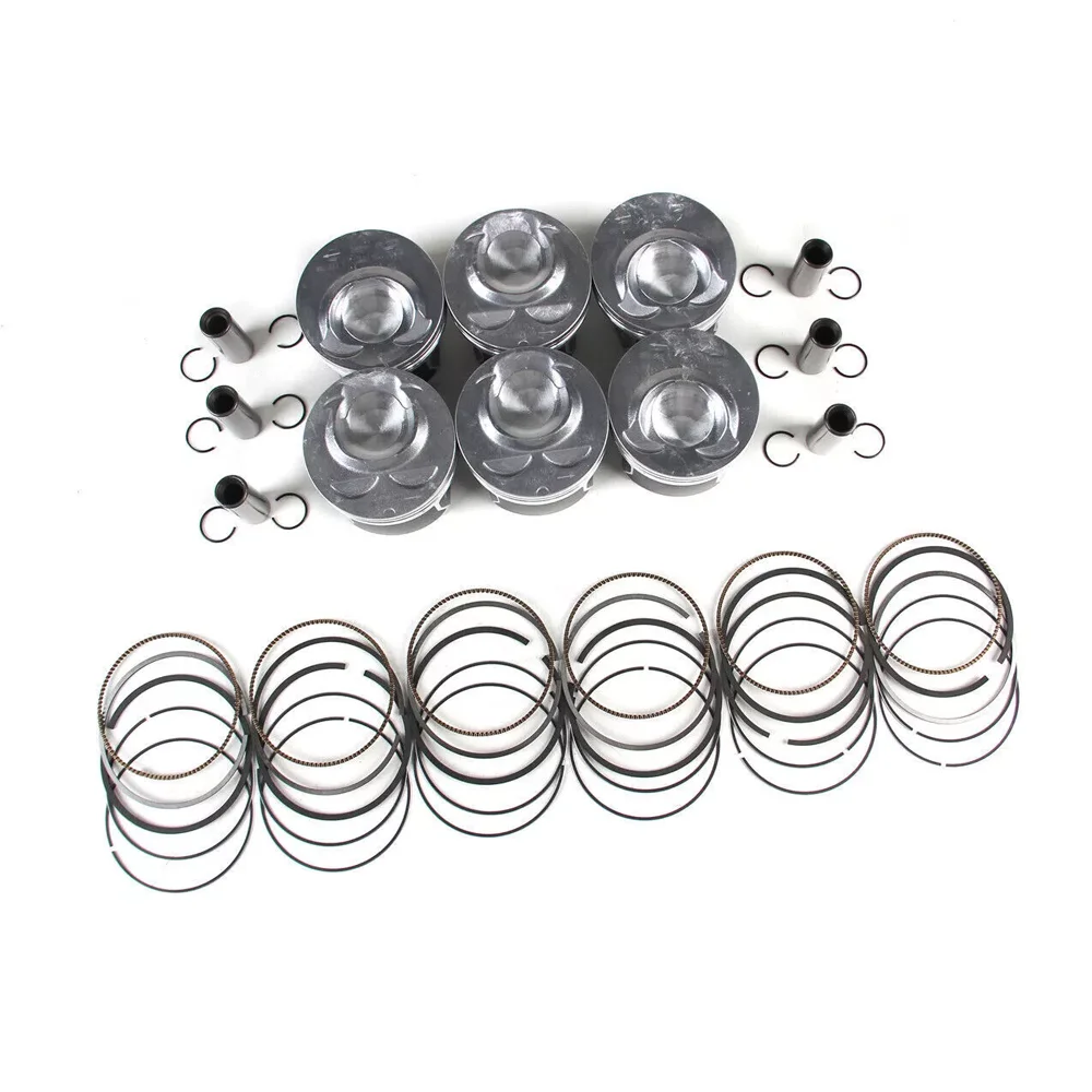 Juego de juntas de reconstrucción de piezas de motor, Kit de cadena de distribución de pistón compatible con GAS de 3,6 L para VW Touareg Passat Audi Porsche Cayenne Q7 VR6 3.6L - imagen 4