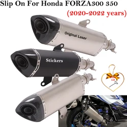 Escape Akrapovic Carbon para Honda Forza 350 2020‑2022 –