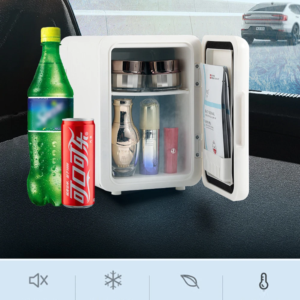 Nevera portátil silenciosa 4L para coche y camping - imagen 2