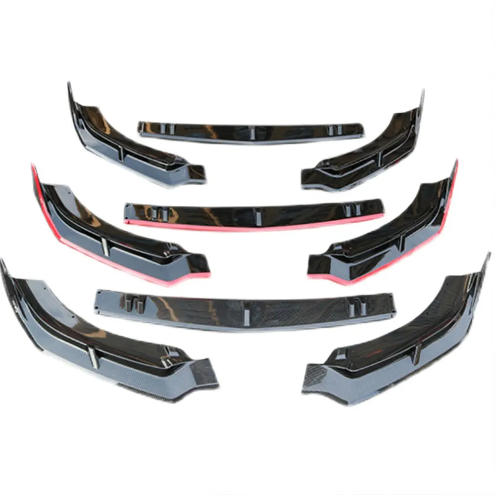 Difusor delantero ABS para MG5 2021-2023 – splitter seccionado - imagen 5