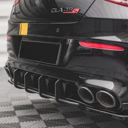 Difusor parachoques trasero AMG para Mercedes CLA C118 35 y 45