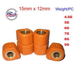 Pesos variador 15x12 para Minarelli Jog 50/90/100 Keeway