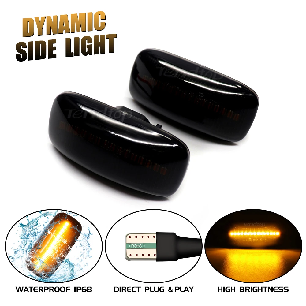 Intermitente LED dinámico lateral Nissan N15 1995-2000