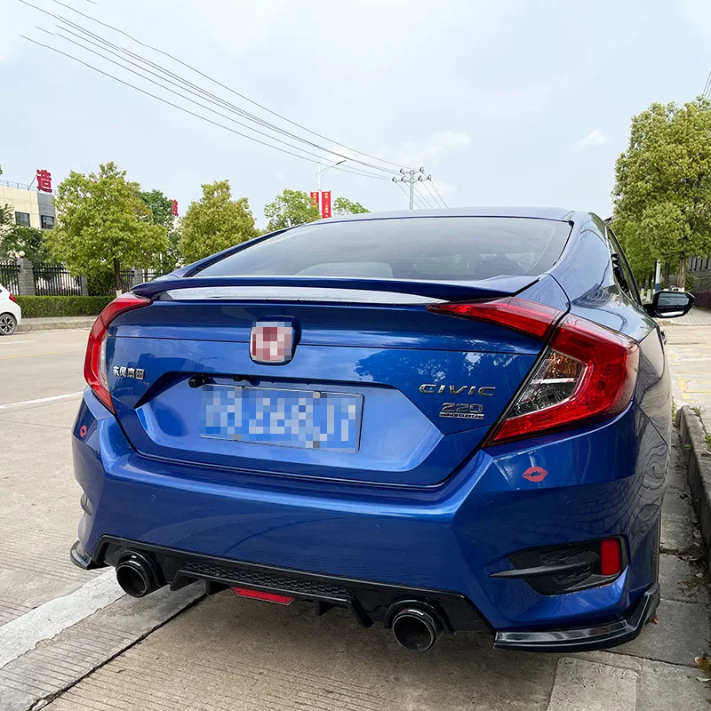 Alerón trasero Honda Civic X 2016-2022 ABS para maletero - imagen 3