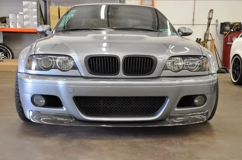 Nuevo labio CSL para BMW E46 M3 (1999-2006) en fibra de carbono - imagen 2