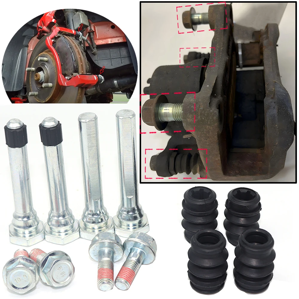Kit guías pinza freno con fuelles – Nissan NP300 Navara D23
