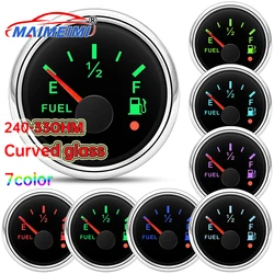 Medidor de nivel de combustible 52 mm 240-33 ohmios 12/24 V