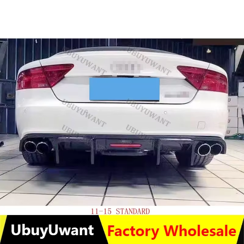 Difusor parachoques trasero Audi A7 2011-2018 fibra de carbono
