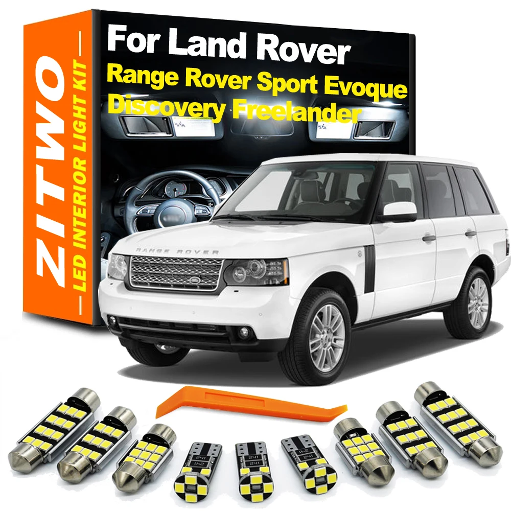 Kit luces LED interior Canbus para Land Rover Range Rover y Discovery