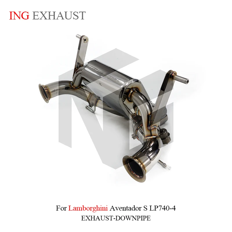 ING SS304 sistema de escape catback – Lamborghini Aventador S 6.5 V12 - imagen 3