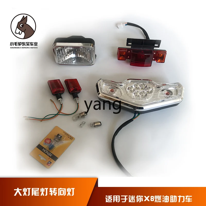 Piloto trasero LED ciclomotor 50cc – Luz freno y posición - imagen 3