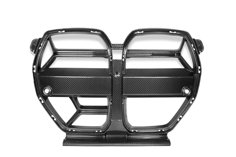Rejilla frontal fibra de carbono estilo CSL para BMW G80 M3 y G82 M4 - imagen 3