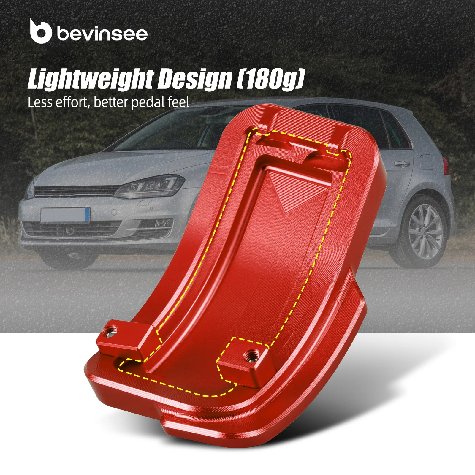 Pedal extensión acelerador transmisión manual VW Golf 7/8 GTI R - imagen 4
