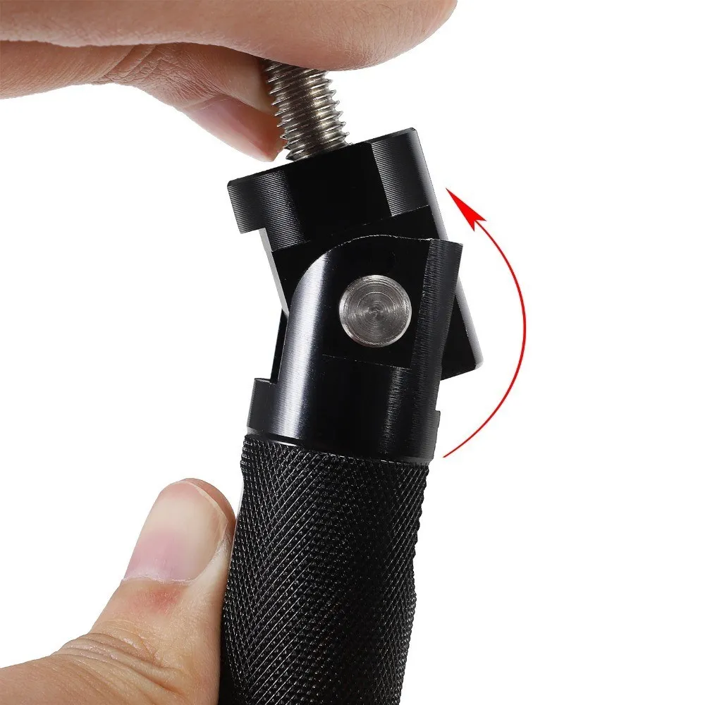 Reposapiés plegables aluminio CNC para motocicleta universal - imagen 4