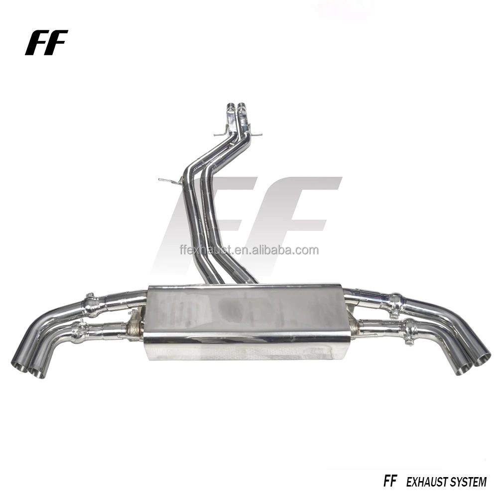 Escape de acero inoxidable de alto rendimiento de buena calidad para Audi RSQ8 4.0T - imagen 2