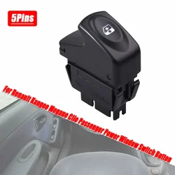 Interruptor elevalunas eléctrico Renault Kangoo Megane Clio 1998-2003