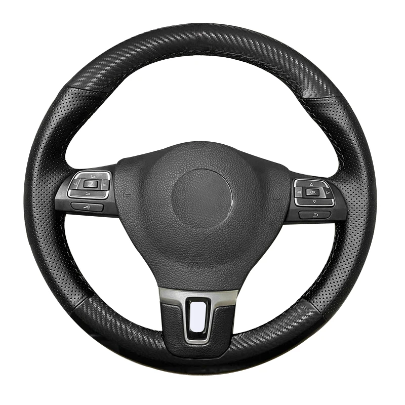 Kit embellecedor fibra de carbono para volante VW Golf Passat Polo Leon