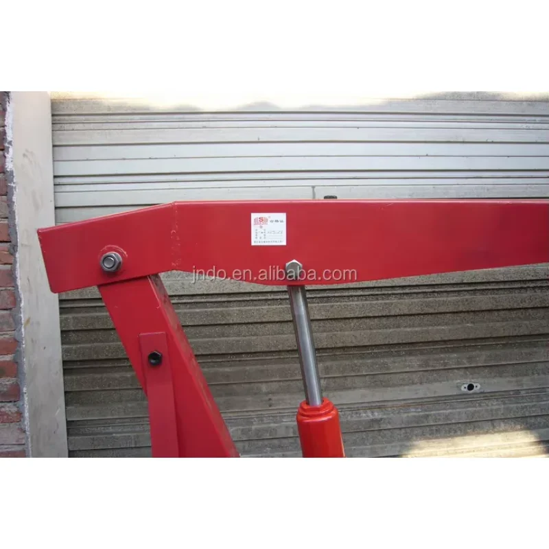 Grúa hidráulica plegable de taller 2000 kg para elevación motor - imagen 3