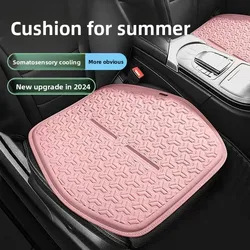 Cojín de coche con gel refrescante y respaldo transpirable