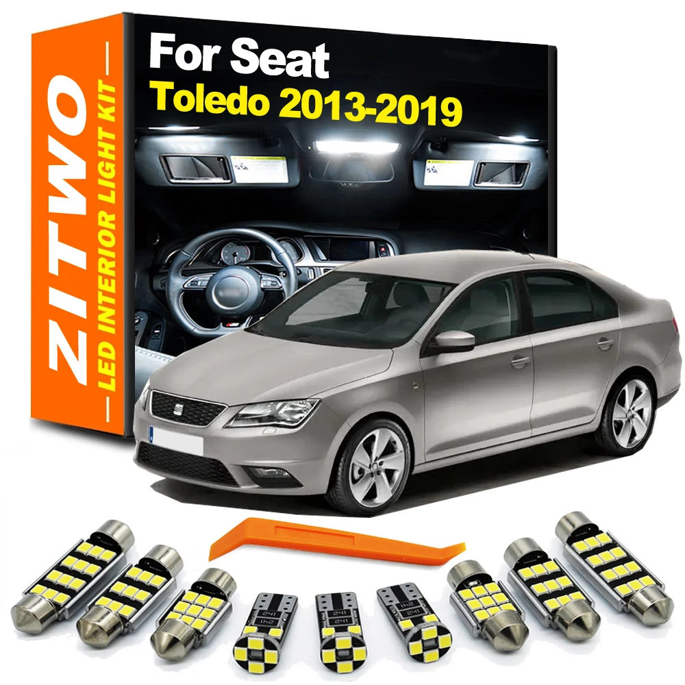 Kit bombillas LED interiores Canbus ZITWO para Seat Toledo