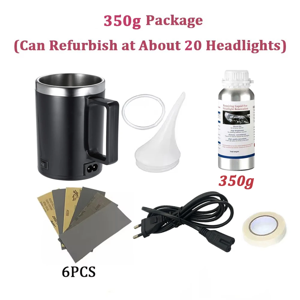 Accesorios del kit de restauración de faros