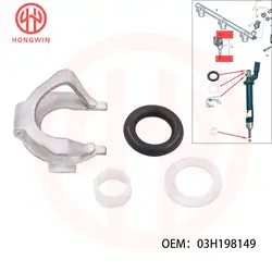 Kit sello inyector 03H198149 – Audi Q7, VW Passat, Tiguan, Touareg
