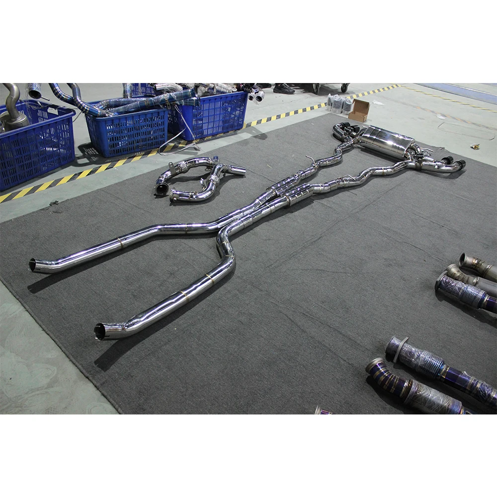 Catback válvulas rendimiento inoxidable BMW M8 Coupe 4.4T 2017-2023 - imagen 5